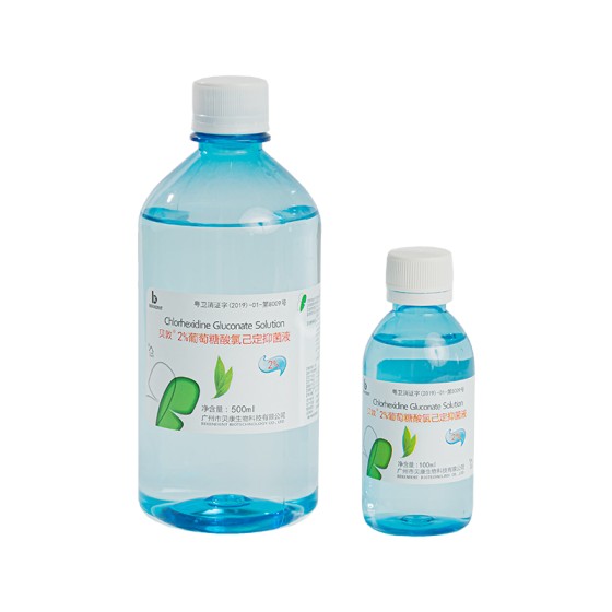 2% Chlorhexidine Gluconate Solution(100ml/500ml)