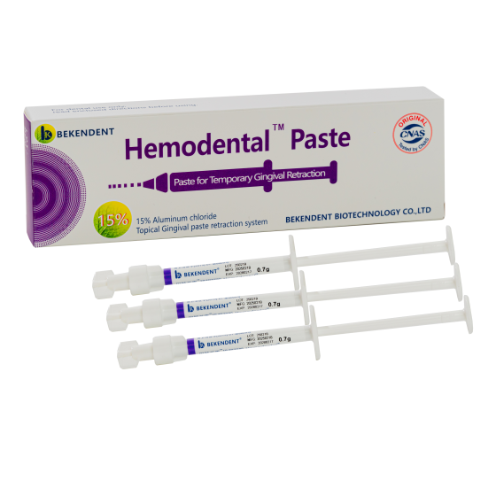 Hemodental™ Paste for Temporary Gingival Retraction
