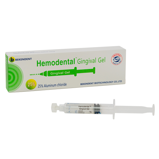 Hemodental™ Gingival Gel(gingival retraction gel and hemostasis)